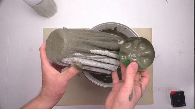 Как сделать вазу из цемента и тряпки быстро и просто.DIY Cement and rag injection quickly and easi смотреть онлайн