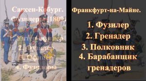 Войска малых германских государств Рейнского союза