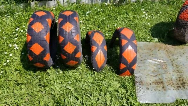 ЗМЕЯ ИЗ ПОКРЫШЕК СВОИМИ РУКАМИ / Красивая идея смотреть онлайн