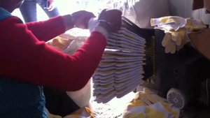 Производство рабочих перчаток, FET-TX8101 (упаковщик) - LIVE, Китай