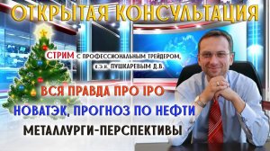 ВСЯ ПРАВДА ПРО IPO | НОВАТЭК, ПРОГНОЗ ПО НЕФТИ | МЕТАЛЛУРГИ - ПЕРСПЕКТИВЫ