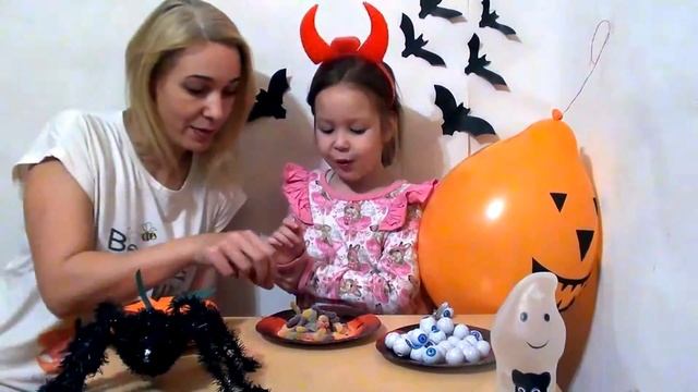 Английский для детей в игровой форме. Хеллоуин. Подарки от Ведьмы. Друзья Ведьмы на английском смотреть онлайн