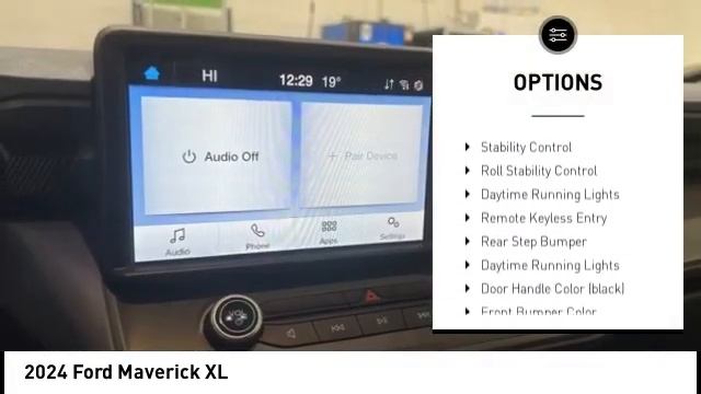 2024 Ford Maverick Cedar Falls IA TT37293A смотреть онлайн