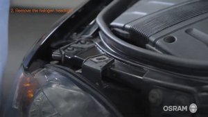 Головной свет OSRAM LEDriving® XENARC® (LEDHL101) Установка передних фар на Audi A4 B7