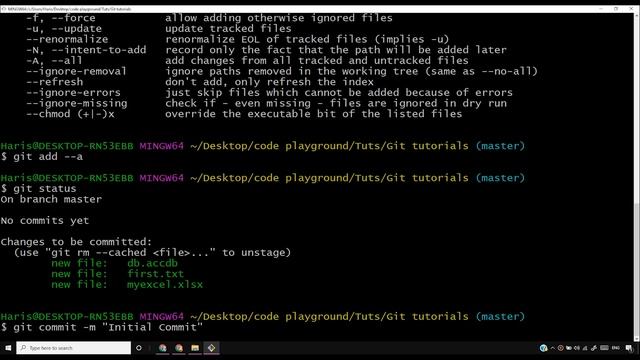 Tracking Our first Git Project | Git Tutorials #4 смотреть онлайн