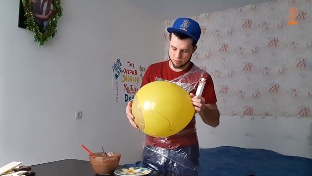 ЛАЙФХАК КАК ПРИГОТОВИТЬ ОГРОМНОЕ ШОКОЛАДНОЕ ЯЙЦО СВОИМИ РУКАМИ