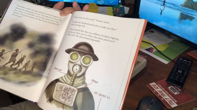 “The Peach Pit Parade,” written by Shana Keller and illustrated by Margeaux Lucas