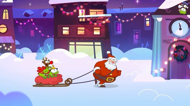 Om Nom Stories: Holiday Heroes | Christmas Cartoons For Kids | Learn English With Om Nom
