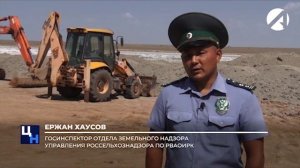 В Наримановском районе выявили признаки засоления земель сельхозназначения