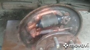 Hyundai Porter 1 Восстанавливаю задние тормоза.