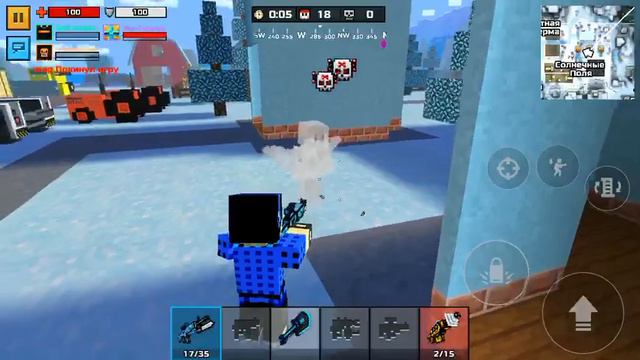 Pixel gun 3D бой в королевской битве и опасных играх смотреть онлайн