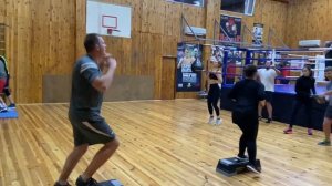 Кубинская тренировка у меня в зале