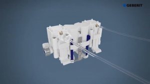 Подвесной унитаз Geberit Sigma 70 & Гидравлический серво привод Сантехника