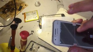 SAMSUNG J100 FN РАЗБОР ЗАМЕНА СТЕКЛА ЗАМЕНА СЕНСОРА ЗАМЕНА ТАЧСКРИНА Disassembly