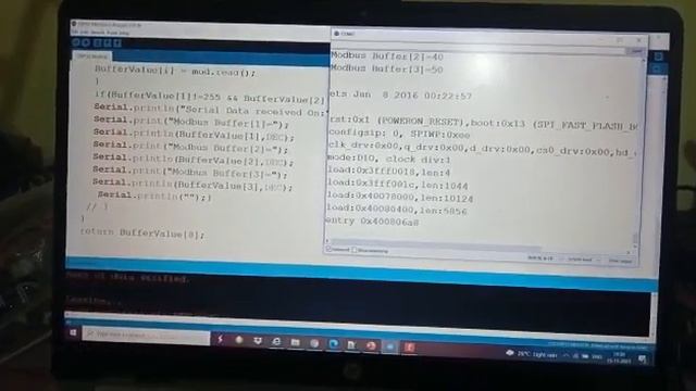 ESP32 with MODBUS RTU RS485 Protocol Using Arduino IDE смотреть онлайн