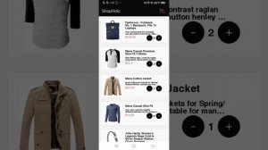 Shopping cart mobile design - React-native