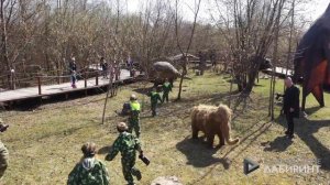 Игра в лазертаг в парке развлечений "Сказка"