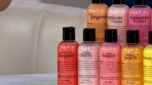 philosophy summer in a bottle 12 piece shower gel collection on QVC