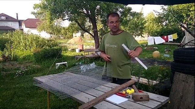 Самодельная клетка для перепелов смотреть онлайн