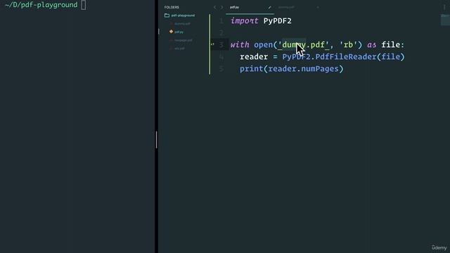 PDFs With Python - Python Full Course for Beginners 2023
