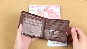 Мужской кожаный кошелёк