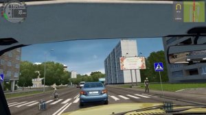 City Car Driving VR. Таксую..mp4