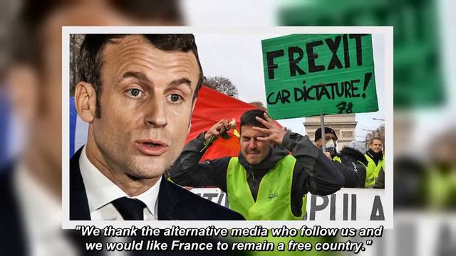 Emmanuel Macron shambIes FURl0US Yellow Vest protesters spark CHA0S on streets of Paris смотреть онлайн