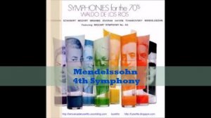 Waldo De Los Rios -  Mendelssohn 4th Symphony