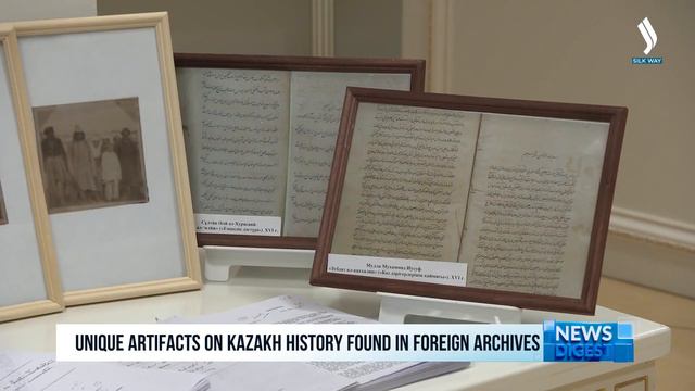 Unique artifacts on Kazakh history found in foreign archives | Silk way TV | Qazaqstan