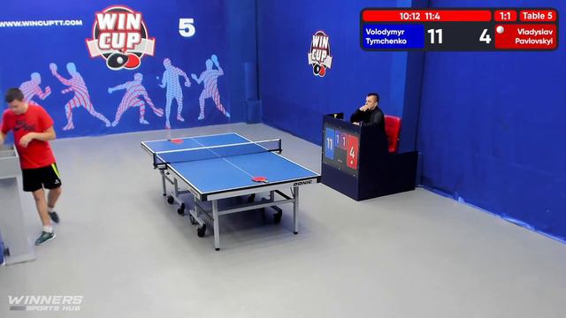 12:30 Тимченко Владимир 3-1 Павловский Владислав стол 5 ЮГ-2 18.07.22 смотреть онлайн