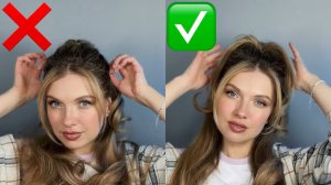 STOP DOING THIS HALF UP, TRY NEW VOLUME HALF UP INSTEAD! Объемную причёску «Мальвинку» делаю так!