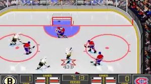 NHL 95 PC GAME: BOS-MTL (PART 1)