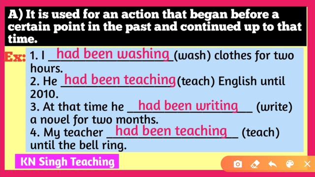 PAST PERFECT CONTINUOUS TENSE in Telugu # Past Perfect Continuous tense in English # English Gramma смотреть онлайн