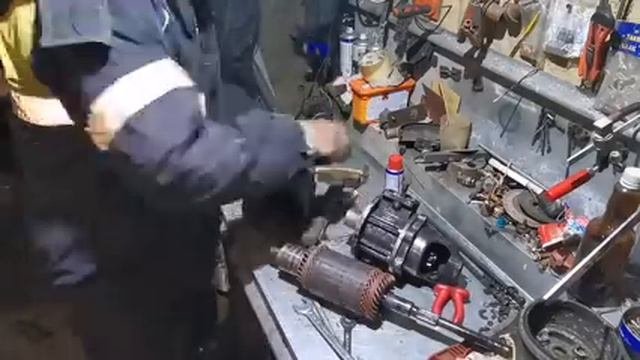Кразольво под лесовоз! Ремонт стартера
