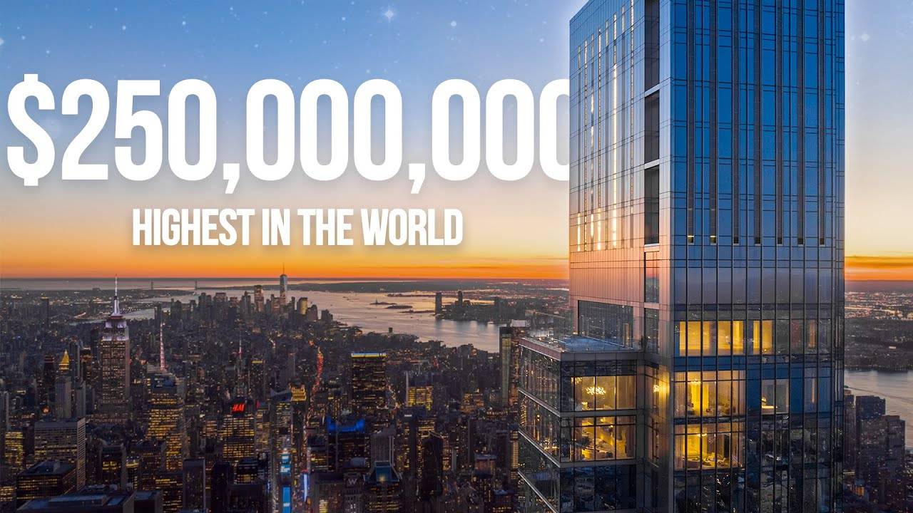 Touring the $250,000,000 Highest Penthouse IN THE WORLD