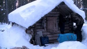 Обзор промысловой таёжной избушки/Зимовье в тайге