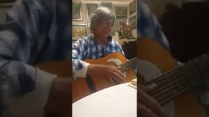 Xудожник играет на 12-струнной гитаре СВОЮ ПЕСНЮ!