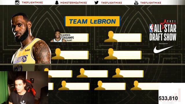 2021 NBA ALL STAR GAME DRAFT! смотреть онлайн