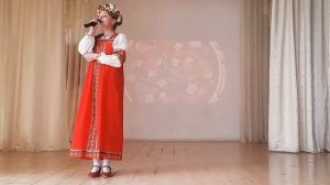 Скоробогатова Мария. Русская народная песня "Эх, матушка"