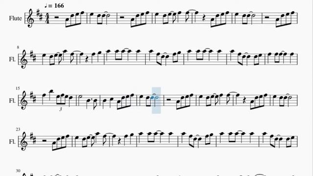 Flute Sheet Music: How to play Summer (Kikujiro) by Joe Hisaishi смотреть онлайн