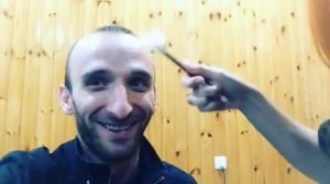 ОМАР АЛИБУТАЕВ ПЕРЕД СЪЕМКАМИ РОССИЙСКОГО ФИЛЬМА