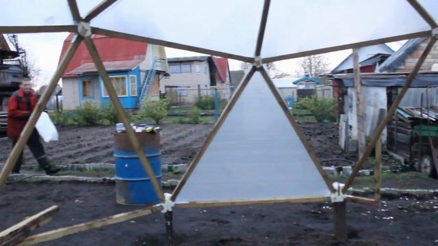 Купольный парник без опыта, своими руками смотреть онлайн