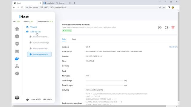 SONOFF iHost: How to use the FileBrowser to manage HomeAssistant files