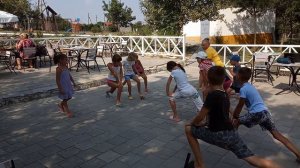 База отдыха " Свет маяка " , Керчь, Крым . Аниматоры