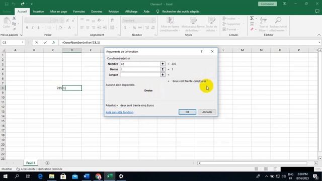comment convertir un nombre en chifre en lettre sur excel смотреть онлайн