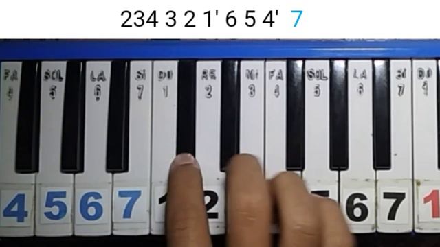 Giorno Theme (Pianika Cover + Not Angka) смотреть онлайн