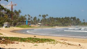 Пляж Шри-Ланки, beaches of Sri-Lanka. Шум ветра и волны