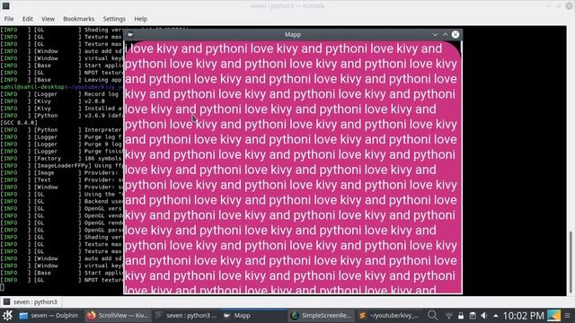#07 Scroll View and Scrollable Text in Kivy #kivy ,#python смотреть онлайн