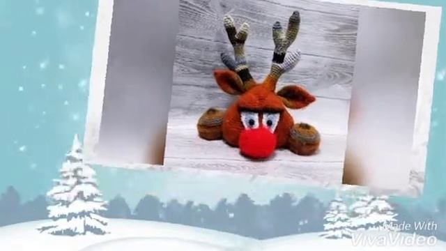 игрушки новогодние крючком смотреть онлайн