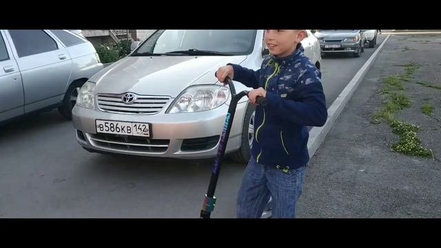 Тупые трюки на самакате #2
